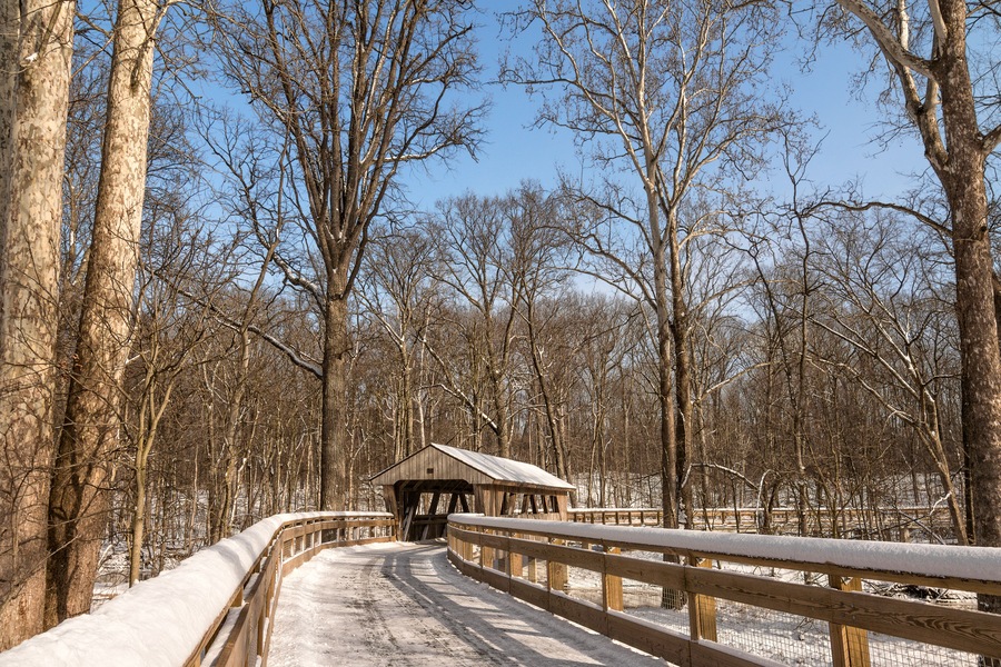 Snowy Covered Bridge Trail