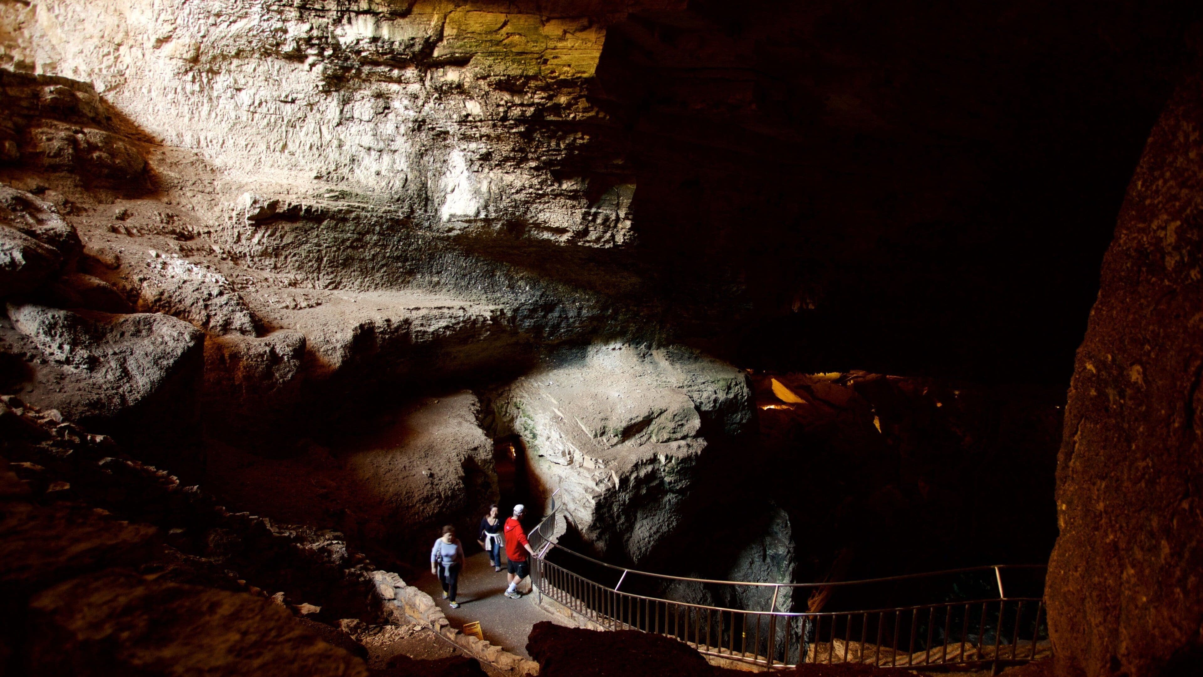 Parque Nacional Carlsbad Caverns mostrando cuevas