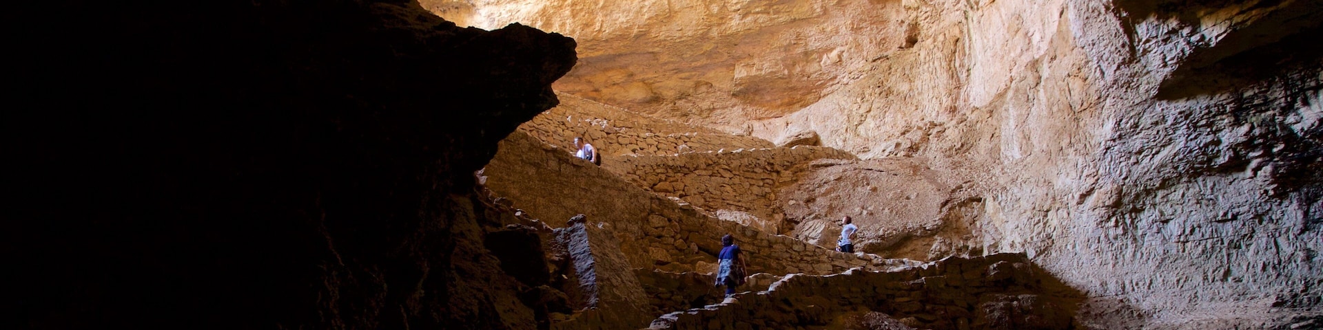Parque Nacional Carlsbad Caverns que incluye cuevas