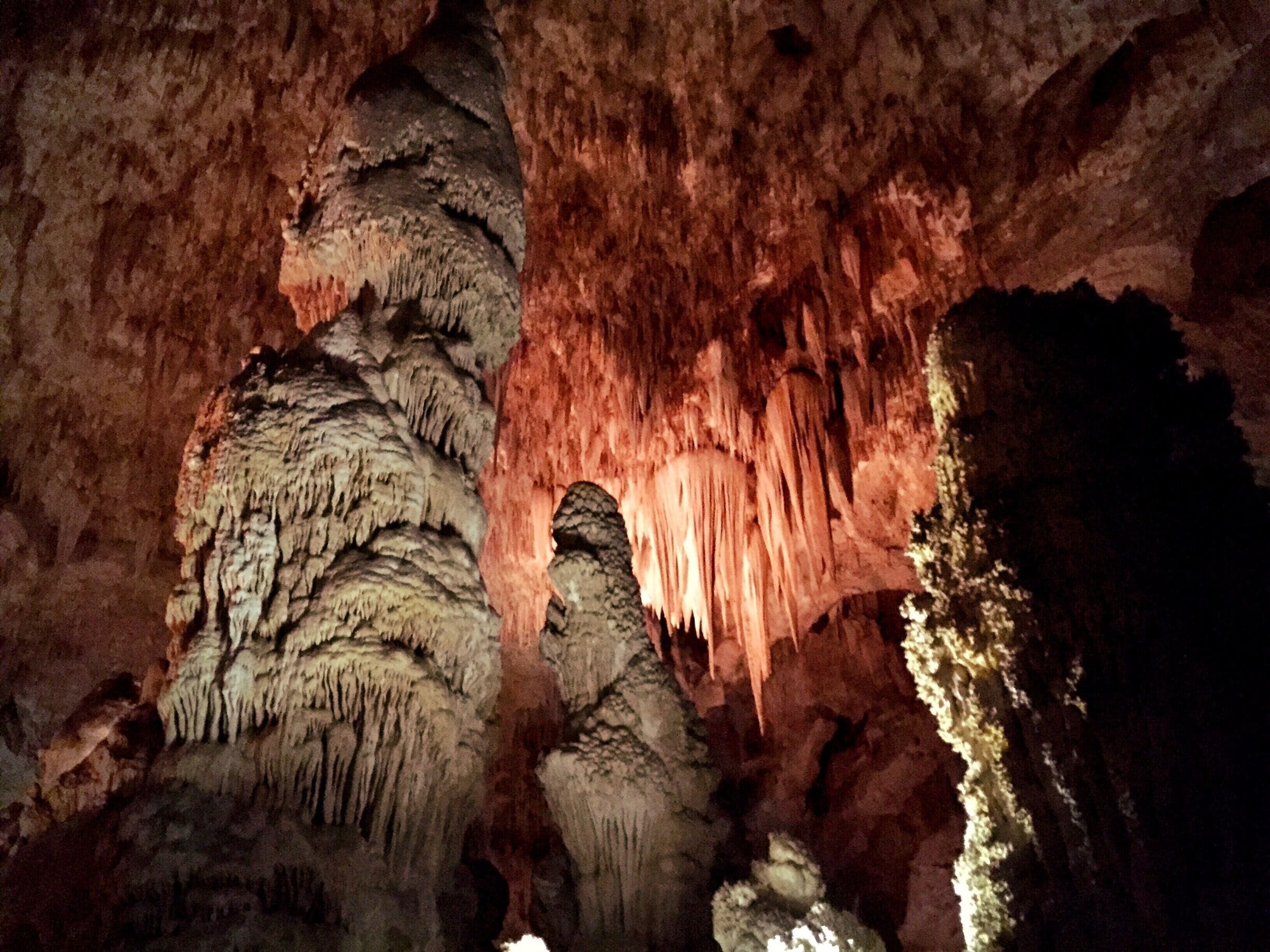 A section of "The Big Room" in the caverns at Carlsbad Caverns National Park in Mew Mexico!! 