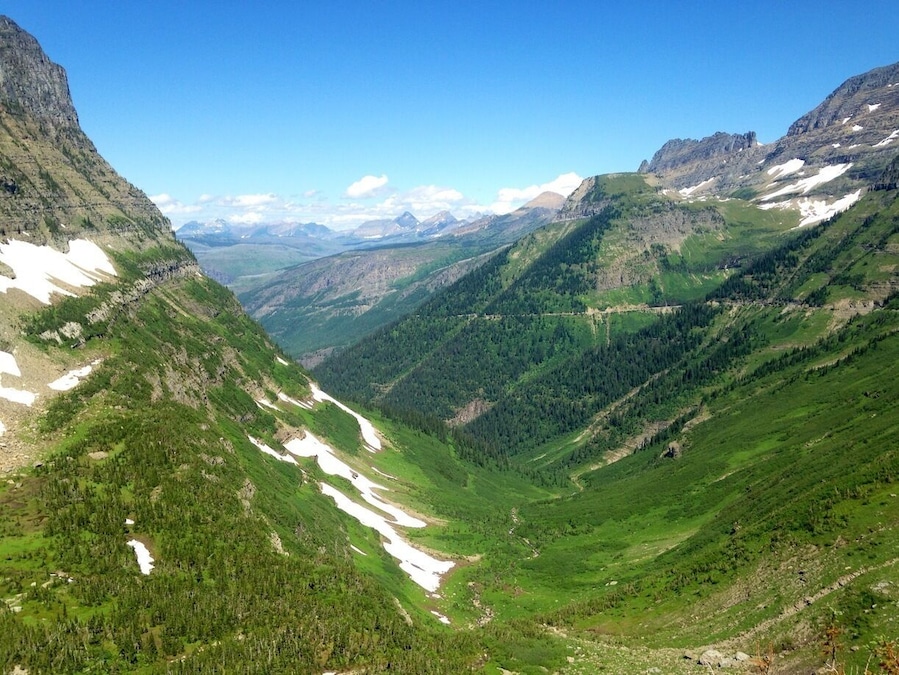 The view from Highline Trail! A risky and adventurous hike along the ridge of the mountainside! Totally worth the view! #NationalPark