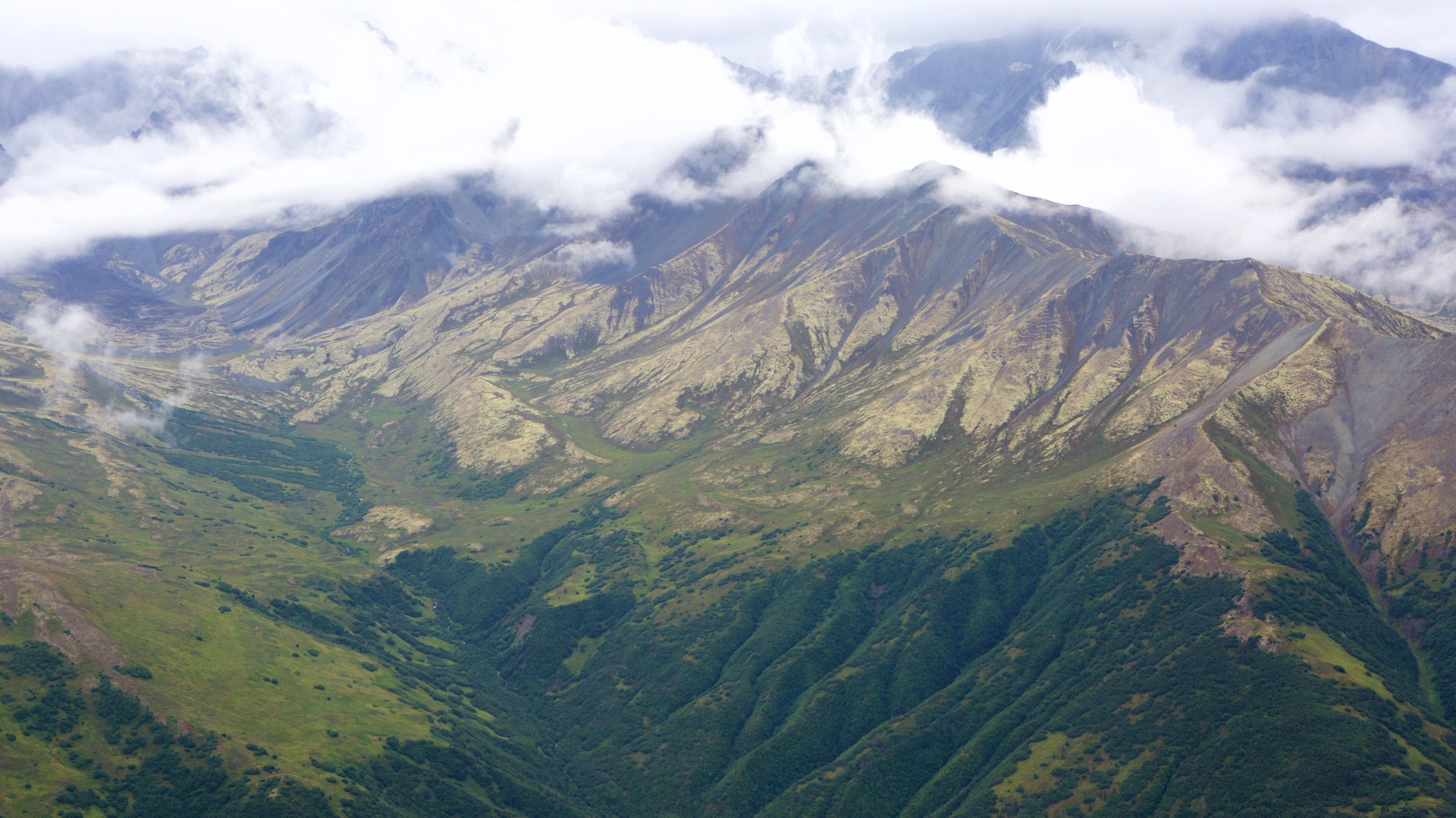 Wrangell-St. Elias National Park and Preserve featuring mountains and landscape views