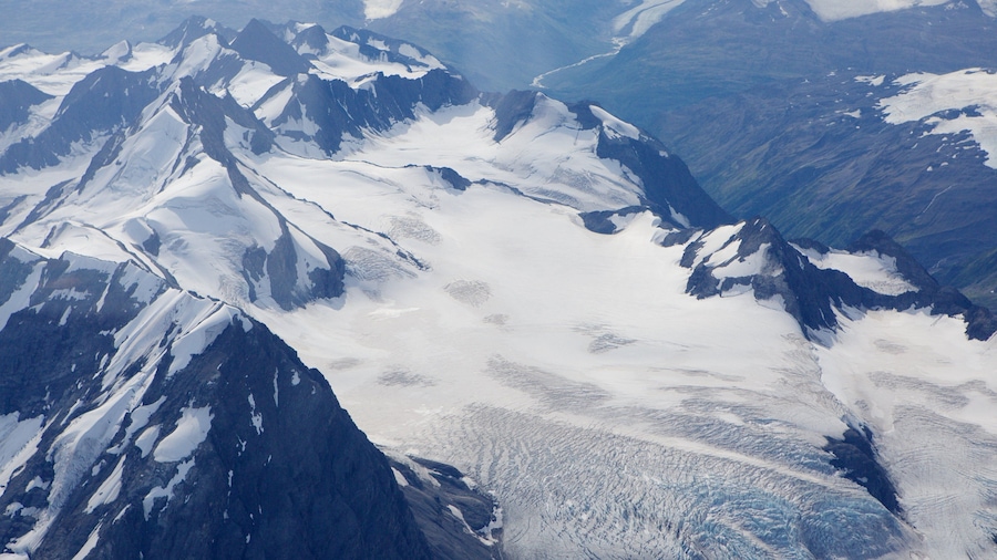Wrangell-St. Elias National Park and Preserve featuring snow and mountains
