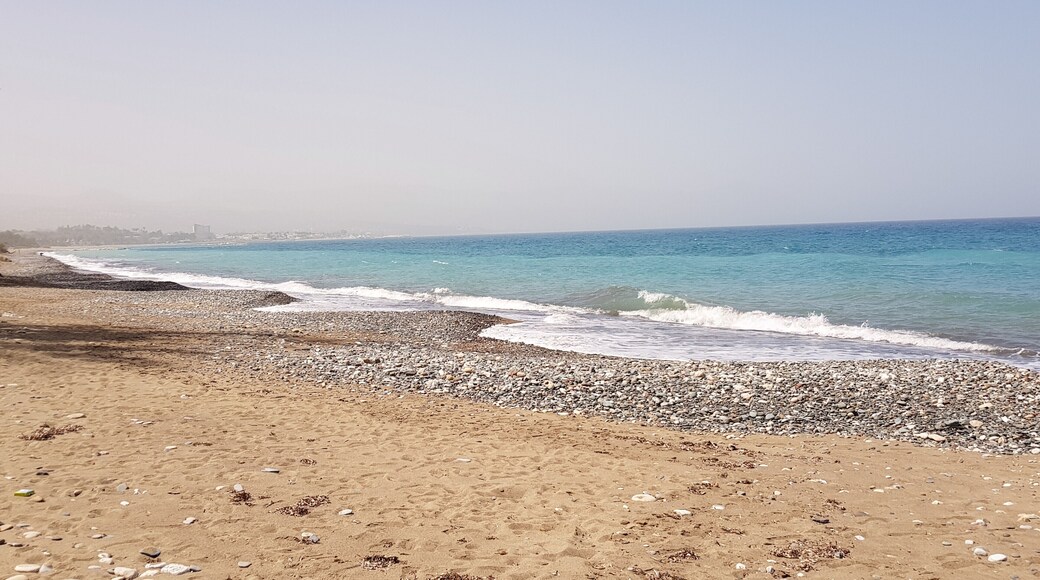 Nice quiet beach although this time of the year is quiet can't comment on the Holiday Season.