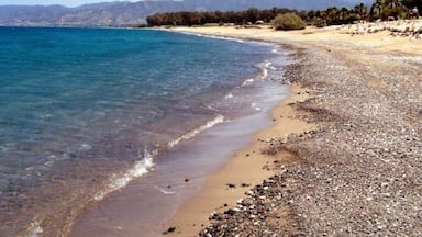 The beach between Latchi Harbour and Polis