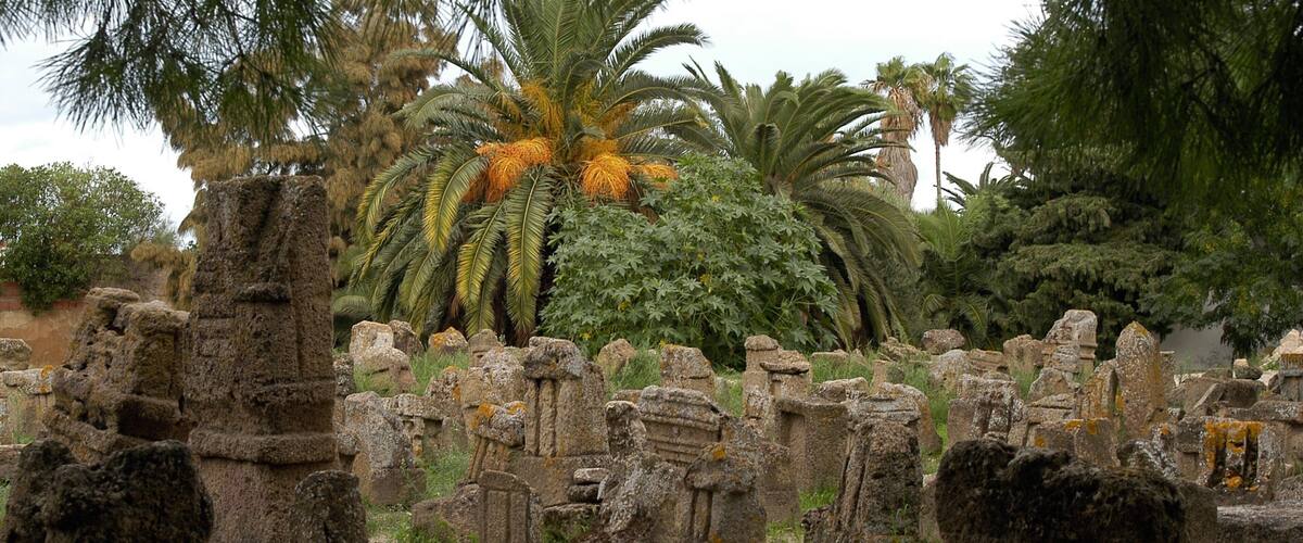 Tunis joka esittää raunio