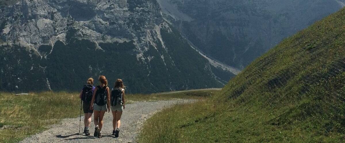 Walking in the Brenta Dolomites