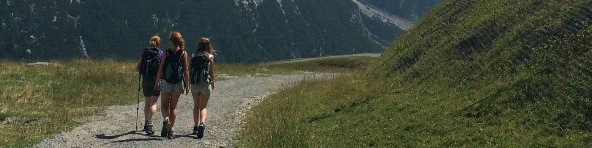 Walking in the Brenta Dolomites