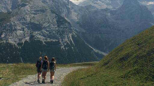 Walking in the Brenta Dolomites
