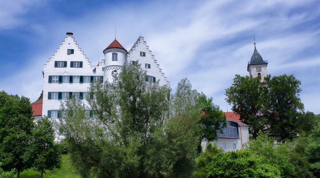 Aulendorf Castle, built in the 13th century, restored at the end of the 20th