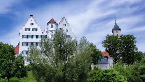 Aulendorf Castle, built in the 13th century, restored at the end of the 20th