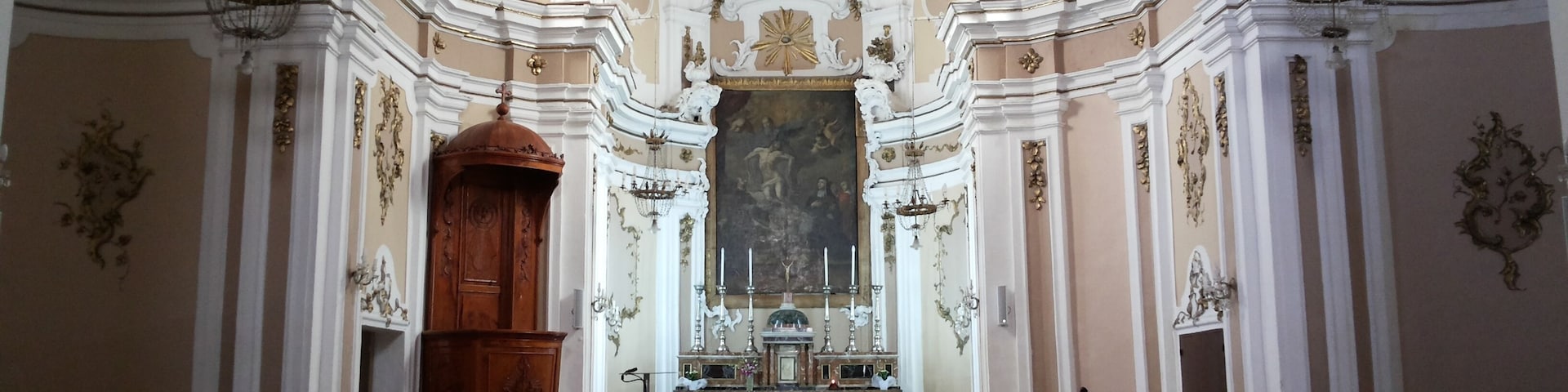 Interno della Chiesa della Santissima Trinità (Alcamo)