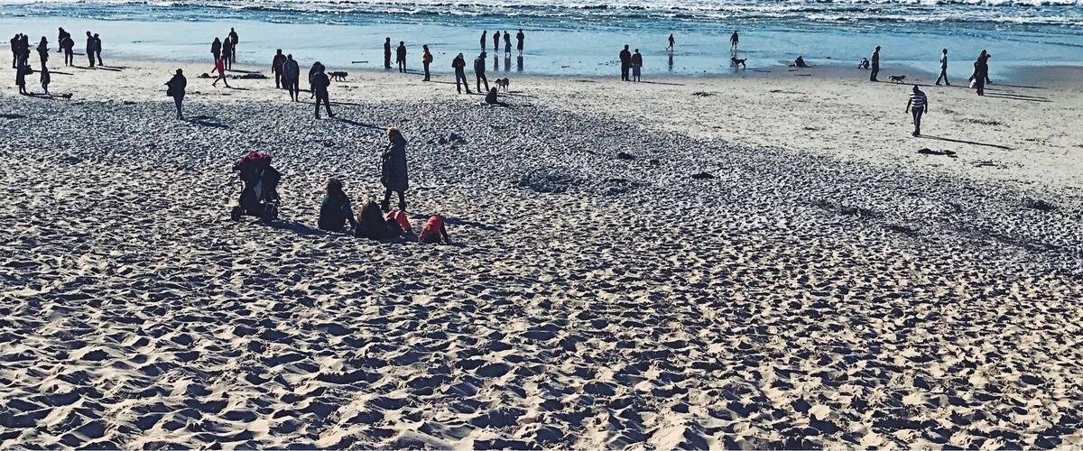 Winter beach day in Carmel. #lifeatexpedia