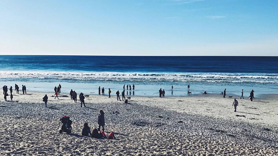 Winter beach day in Carmel. #lifeatexpedia