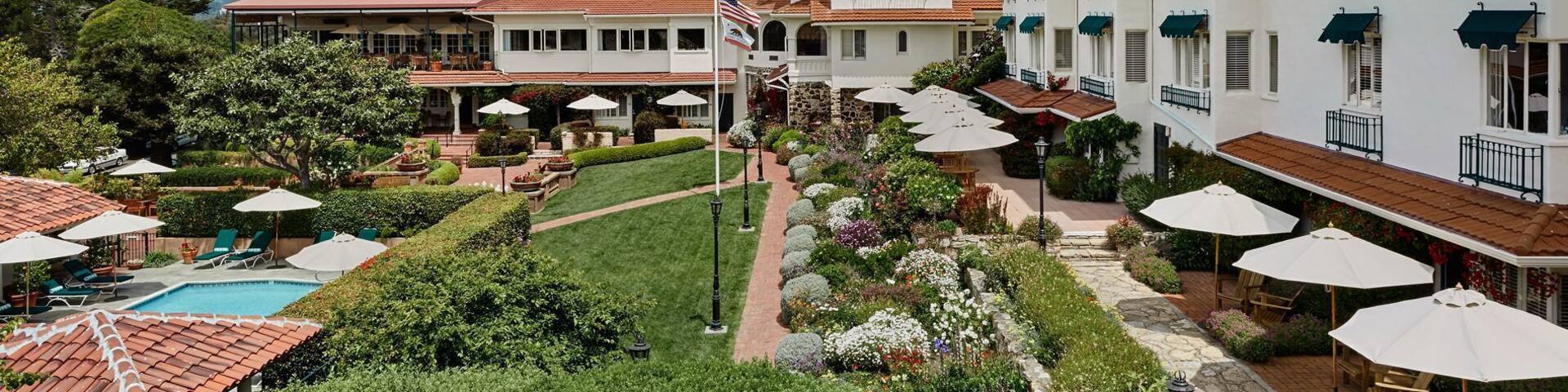 Once a luxurious mansion built in 1905 by an artist as a gift to his wife, a member of the Ghirardelli family, for over 100 years La Playa Carmel resort has been known as the “Grande Dame of Carmel.” Newly restored, this 75-room historic hotel is located just steps from the sands of Carmel Beach and the renowned shops, galleries and restaurants of charming Carmel-by-the-Sea. The cornerstone of one of California’s most prestigious neighborhoods.
