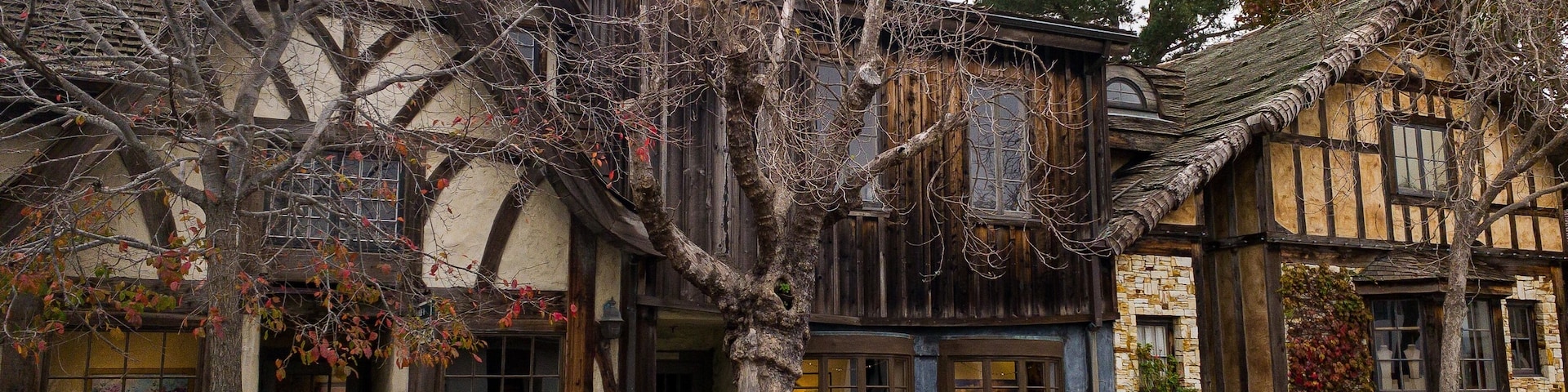 Art galleries in beautiful downtown Carmel.