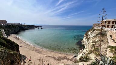 Coastline of Terrasini, Sicily, Italy