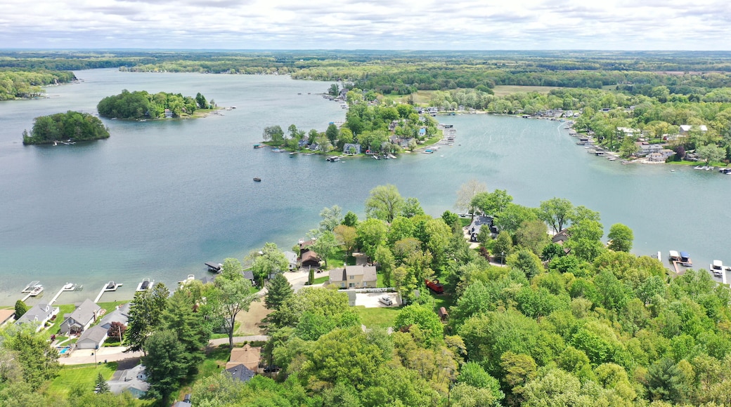 Sister Lakes near Dowagiac Michigan