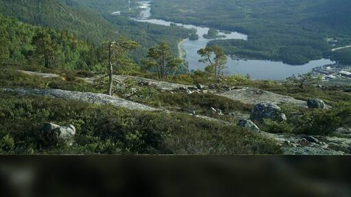 Sense of achievement having walked up the mountain to get to the top...what a view May 2008