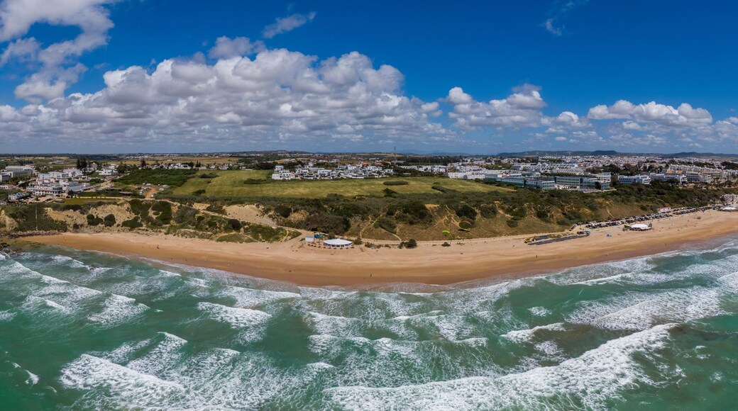 Aerial view of the Conil de la Frontera, Spain