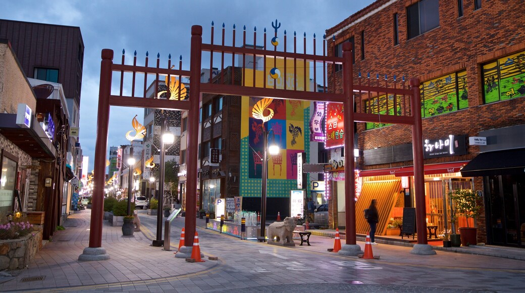 Gyeongju showing night scenes