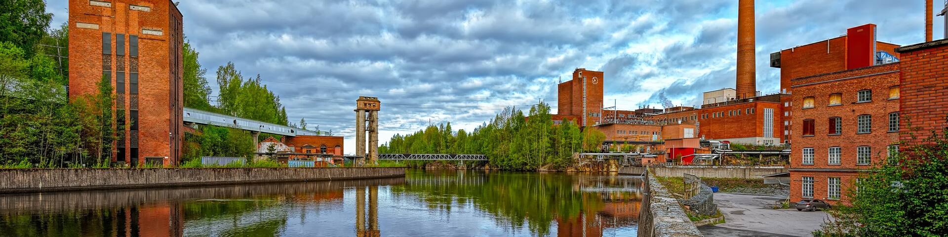 Nokia river industrial area