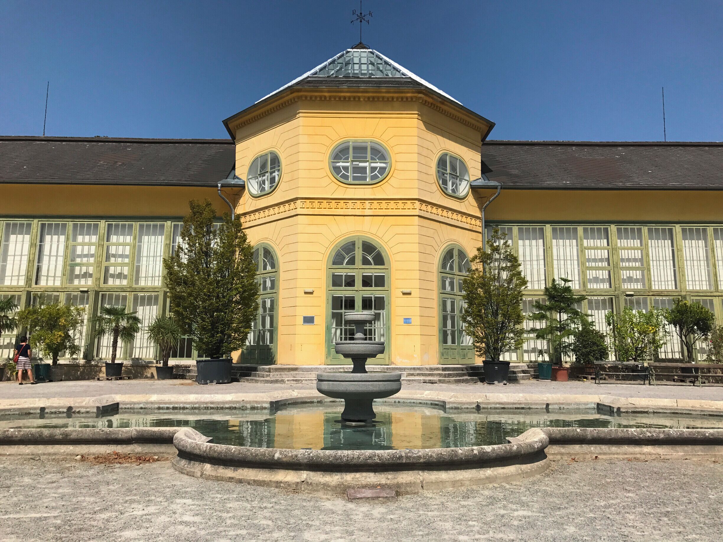 The Orangerie of the Esterhazy palace gardens