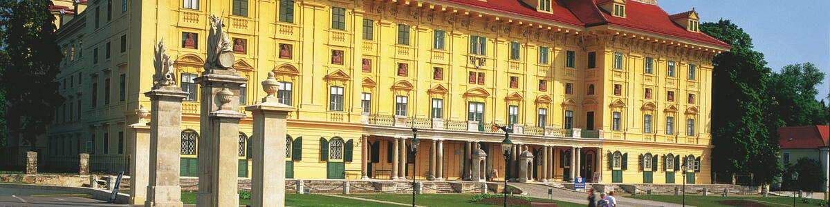 Eisenstadt featuring chateau or palace, heritage elements and heritage architecture