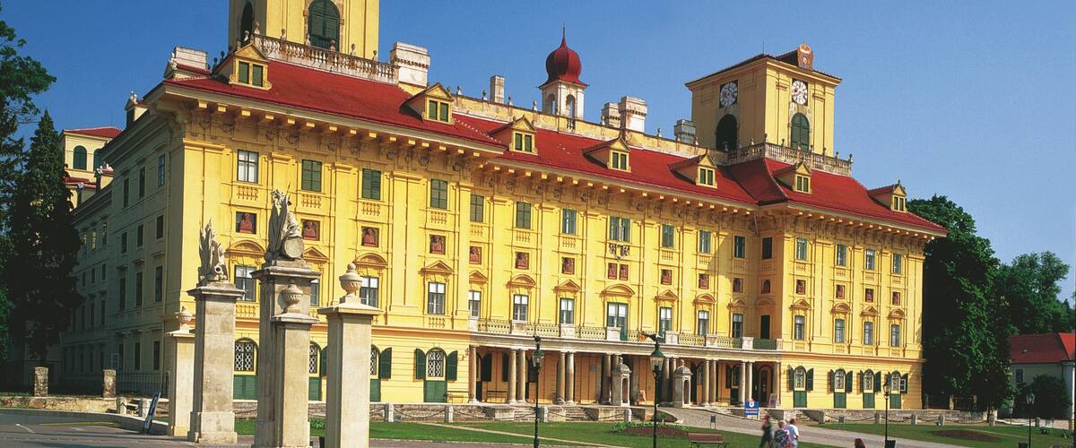 Eisenstadt featuring chateau or palace, heritage elements and heritage architecture