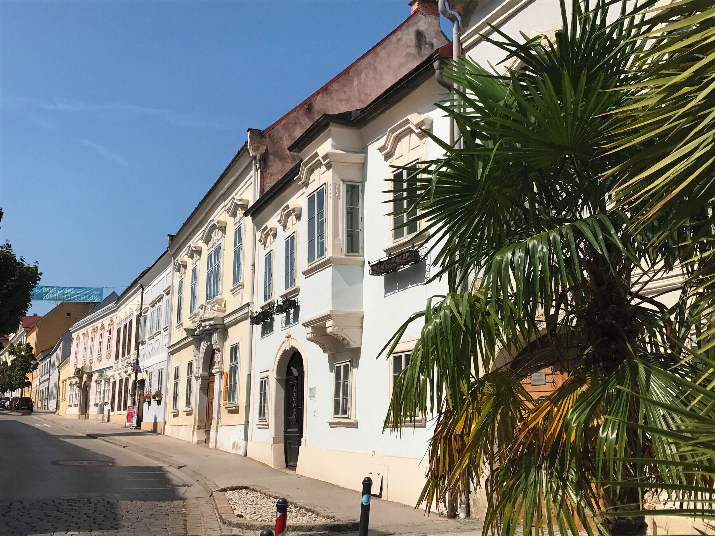 Street in Eisenstadt - the Capital of the Burgenland