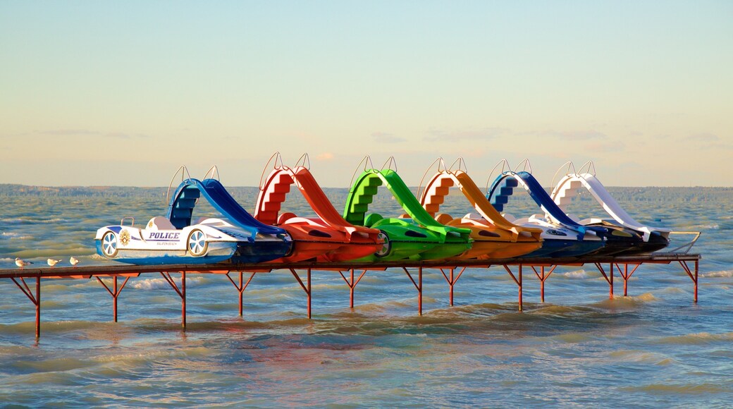 Siofok featuring watersports and a bay or harbor