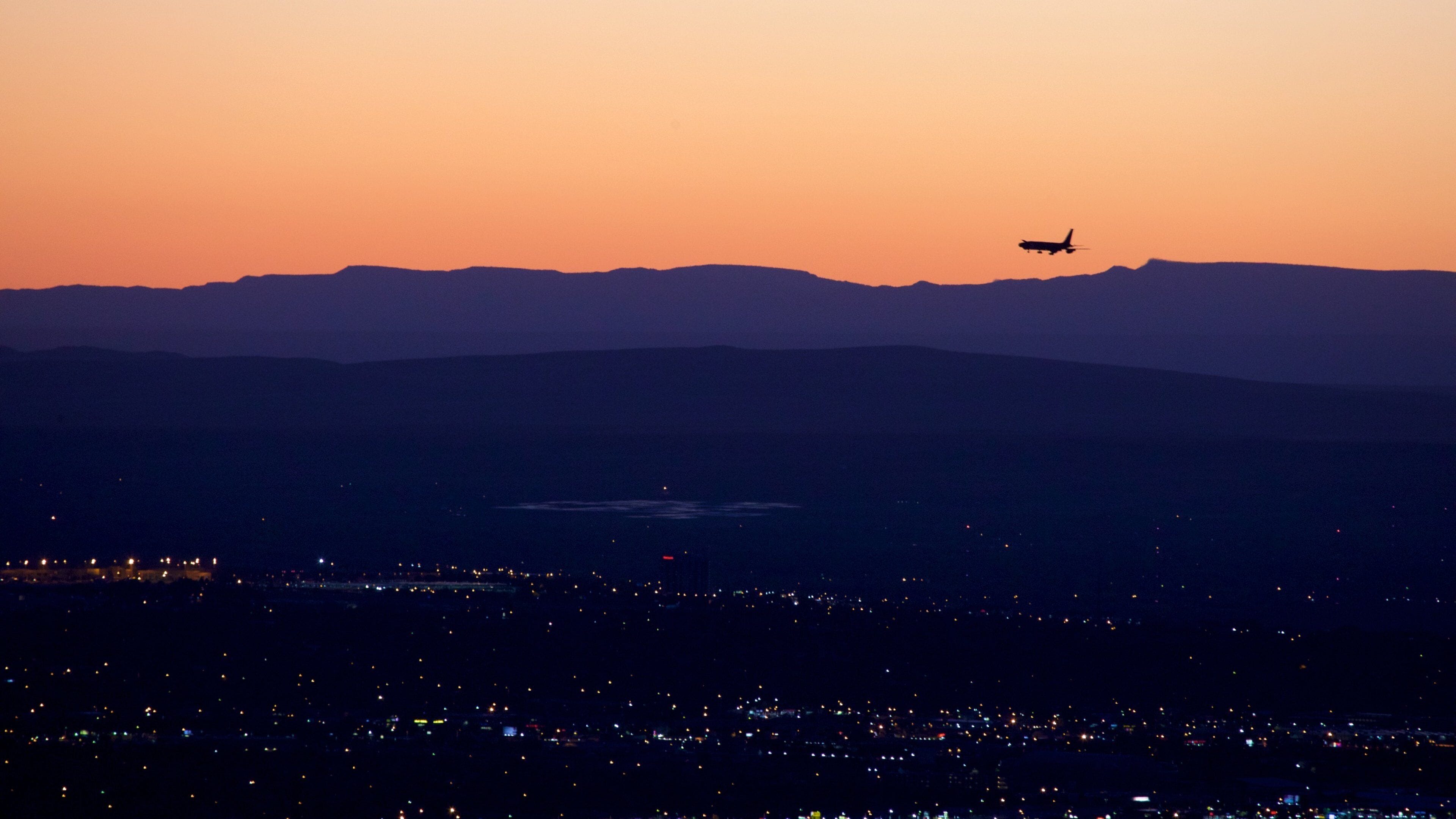 Albuquerque showing a sunset