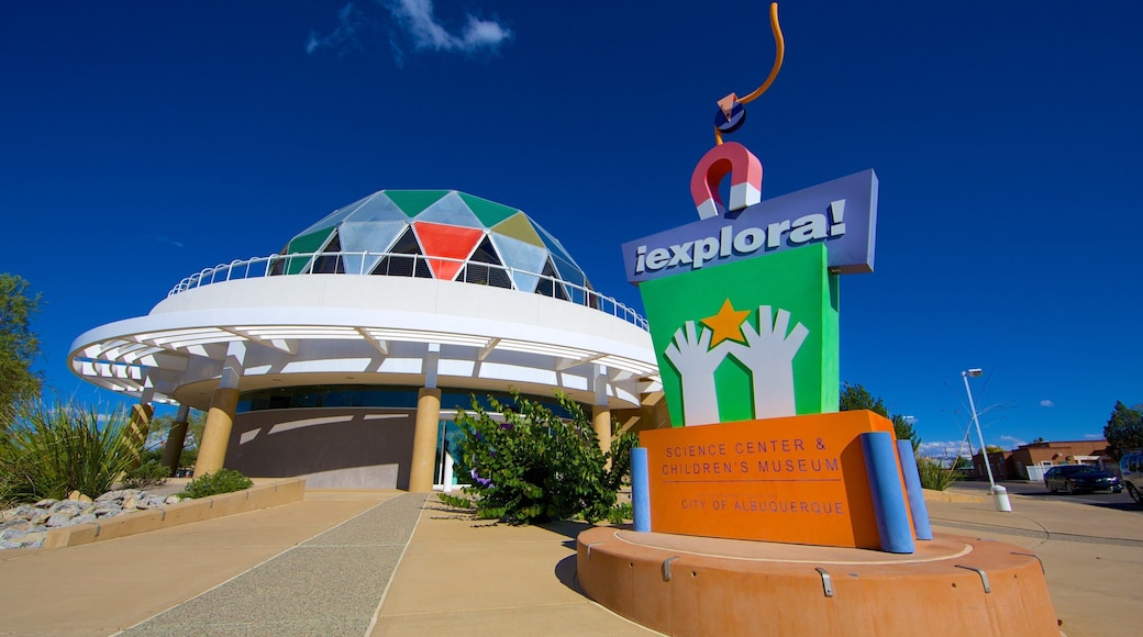 Albuquerque featuring signage and modern architecture
