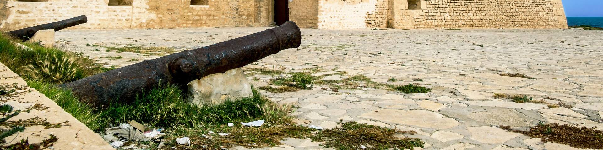 The fortress of Borj El Kebir in Mahdia.