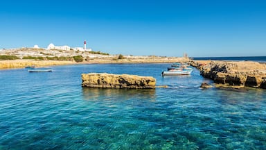 The Beach of Mahdia City in Tunisia. Norh Africa