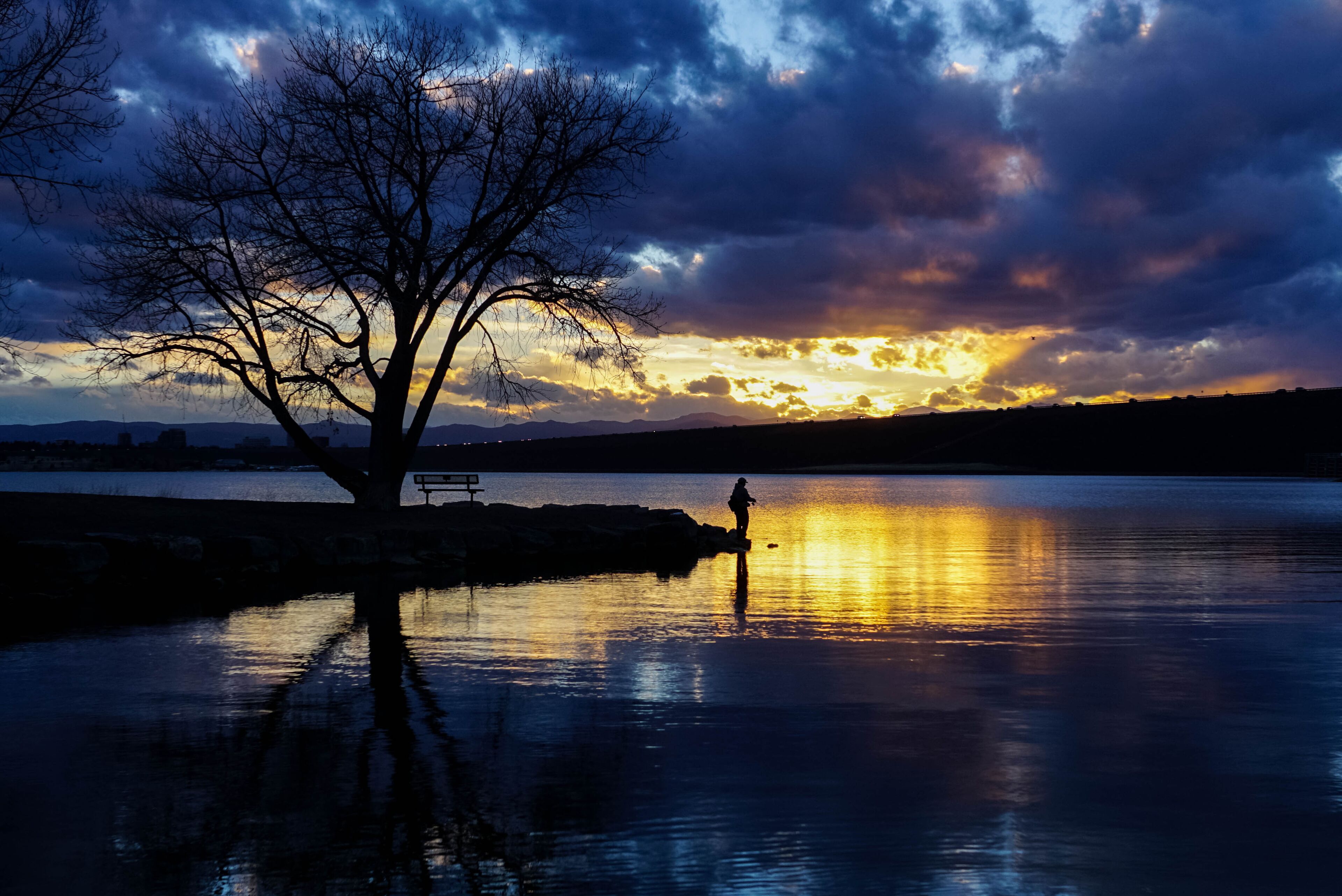 Cherry Creek State Park - Colorado Sunset