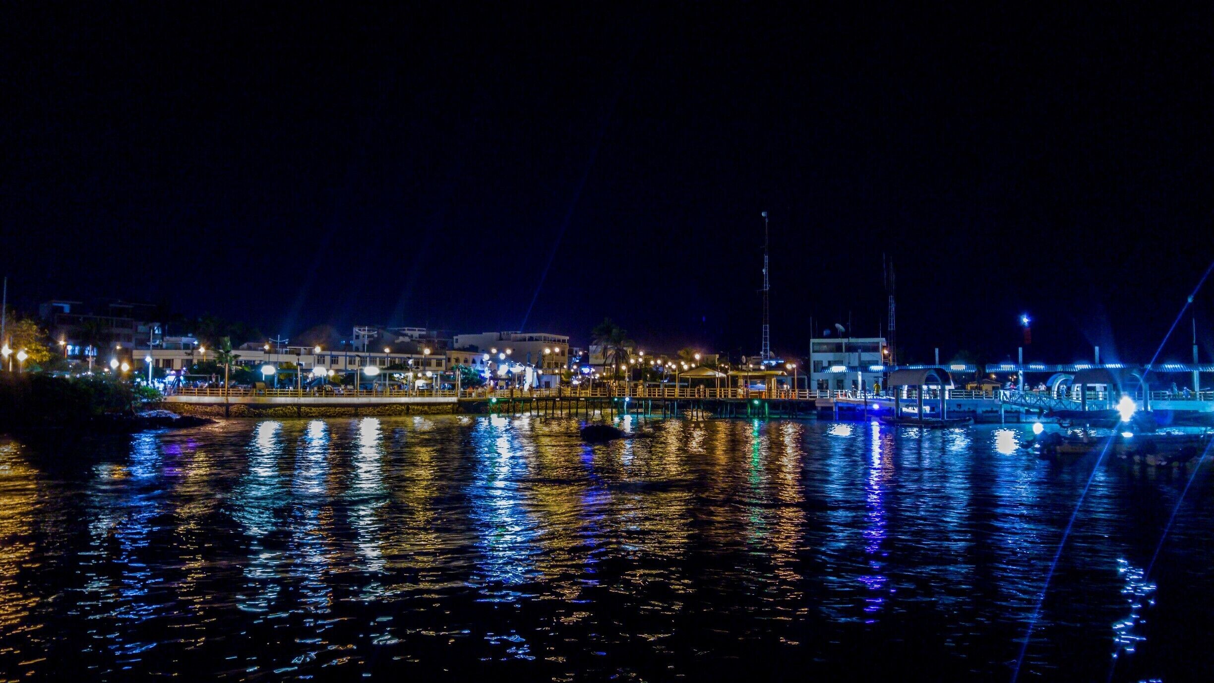 Puerto Ayora es una ciudad en el centro de las islas Galápagos, Ecuador. Está situada en la isla Santa Cruz.