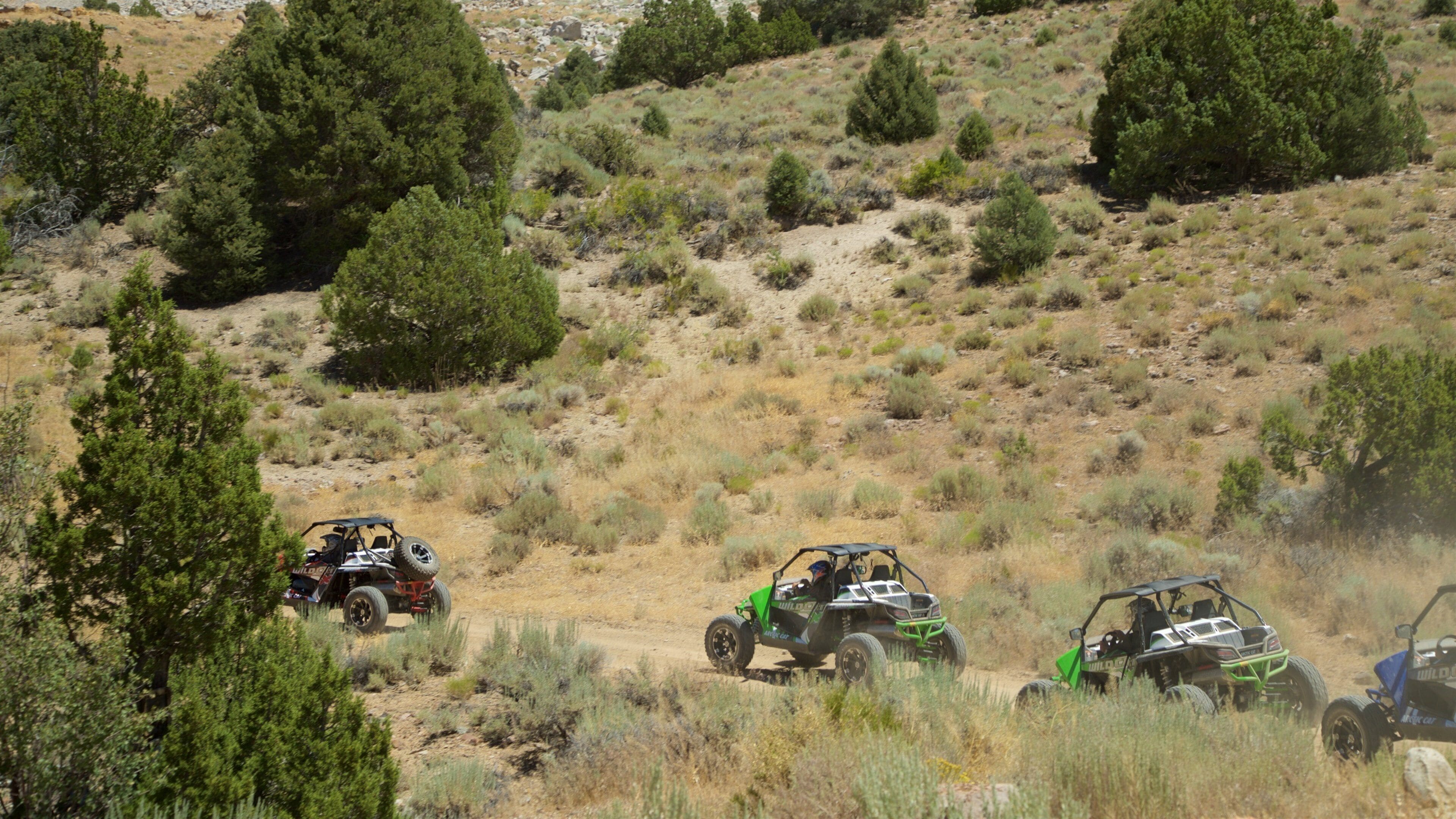 Reno fasiliteter samt rolig landskap og terrengkjøring