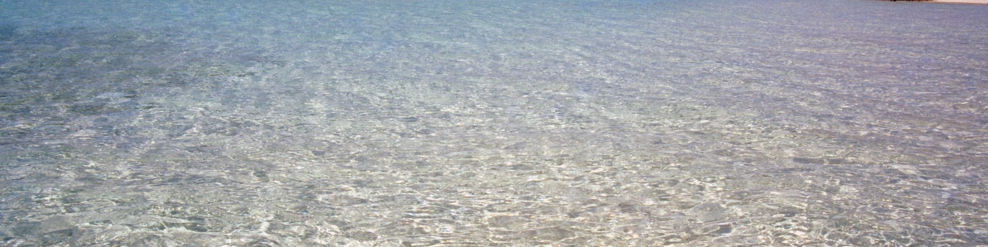 Clear water off Bangaram Island, Lakshadweep Islands