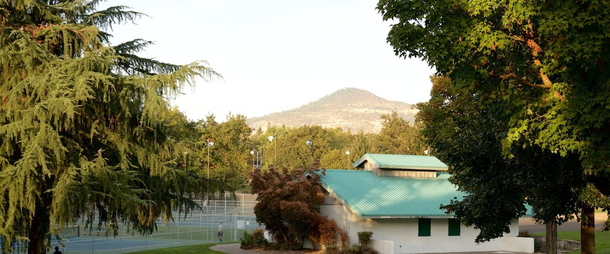 Medford featuring a park