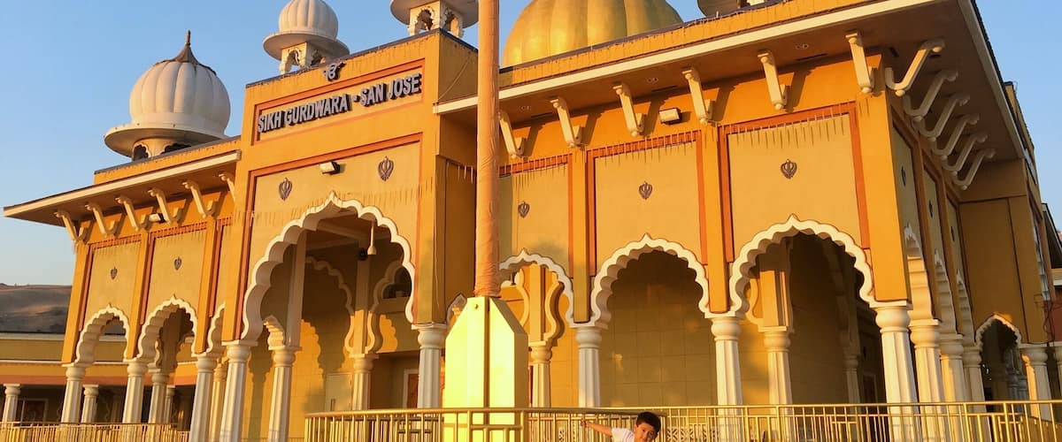 Sikh temple in San Jose area and one of the largest temple in California.
