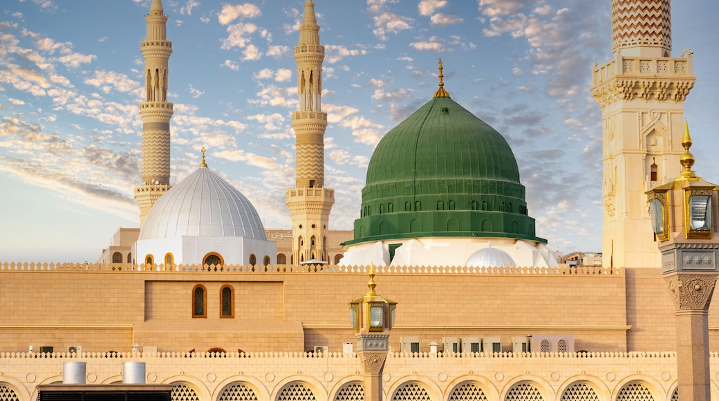Prophets Mosque in Medina, in Saudi Arabia