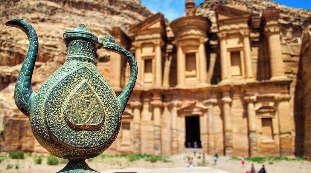 Ad Deir ("The Monastery") is the largest and one of the most impressive rock-hewn structures in the city of Petra. Most visitors to Petra come to see El Khazneh ("The Treasury"), made famous by the movie "Indiana Jones and The Last Crusade". Many fail to realize how massive the city is, however, and miss out on the wonder of The Monastery. At the far end of the archaeological park, climb the roughly 800 steps to the top (or take a donkey) and be rewarded by magnificent views and a glass of Bedouin chai (tea).
Read more about Petra at: http://www.zigzagging.net/tourist-guide-for-visiting-petra/