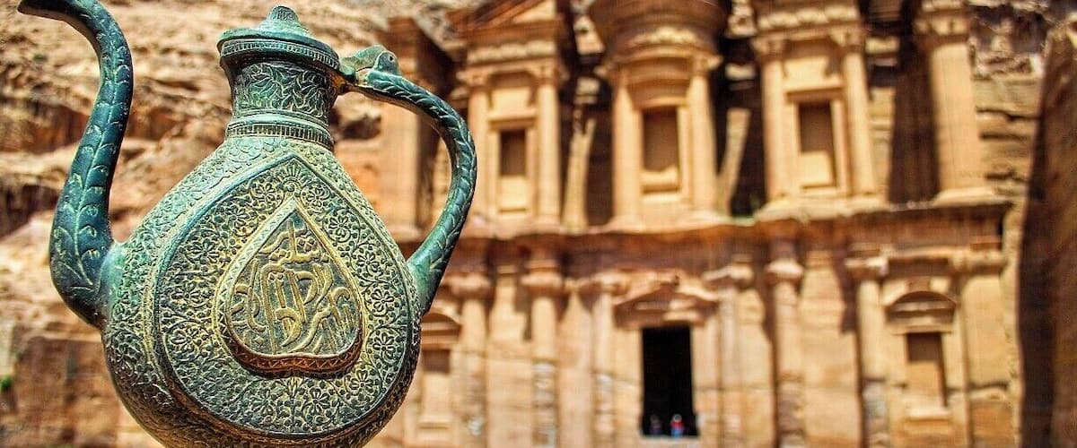 Ad Deir ("The Monastery") is the largest and one of the most impressive rock-hewn structures in the city of Petra. Most visitors to Petra come to see El Khazneh ("The Treasury"), made famous by the movie "Indiana Jones and The Last Crusade". Many fail to realize how massive the city is, however, and miss out on the wonder of The Monastery. At the far end of the archaeological park, climb the roughly 800 steps to the top (or take a donkey) and be rewarded by magnificent views and a glass of Bedouin chai (tea).
Read more about Petra at: http://www.zigzagging.net/tourist-guide-for-visiting-petra/