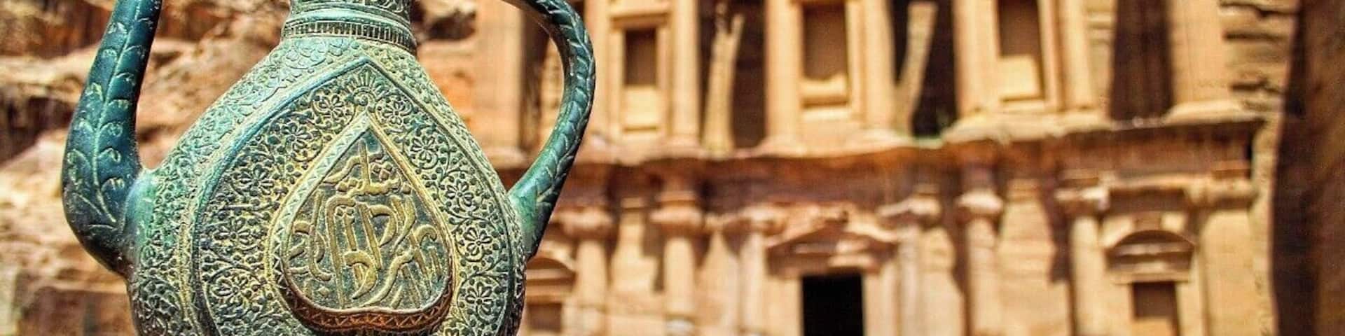 Ad Deir ("The Monastery") is the largest and one of the most impressive rock-hewn structures in the city of Petra. Most visitors to Petra come to see El Khazneh ("The Treasury"), made famous by the movie "Indiana Jones and The Last Crusade". Many fail to realize how massive the city is, however, and miss out on the wonder of The Monastery. At the far end of the archaeological park, climb the roughly 800 steps to the top (or take a donkey) and be rewarded by magnificent views and a glass of Bedouin chai (tea).
Read more about Petra at: http://www.zigzagging.net/tourist-guide-for-visiting-petra/