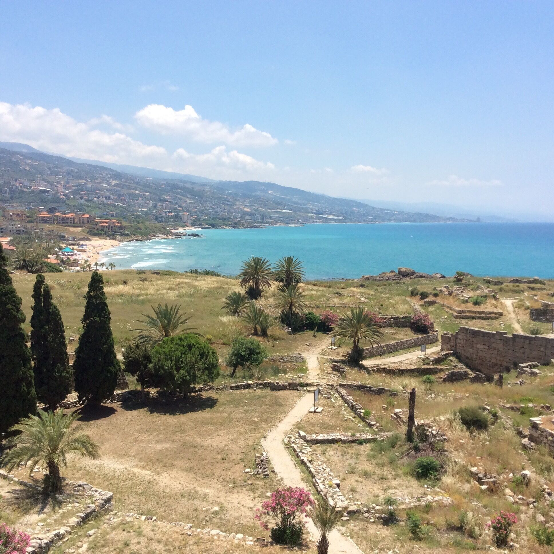 Part of the ancient remains in wonderful Byblos, one of the oldest continuously inhabited cities in the world, from pre-Phoenician times through Roman times, the crusades up to the Ottoman 19th century - the castle site includes parts of each era.