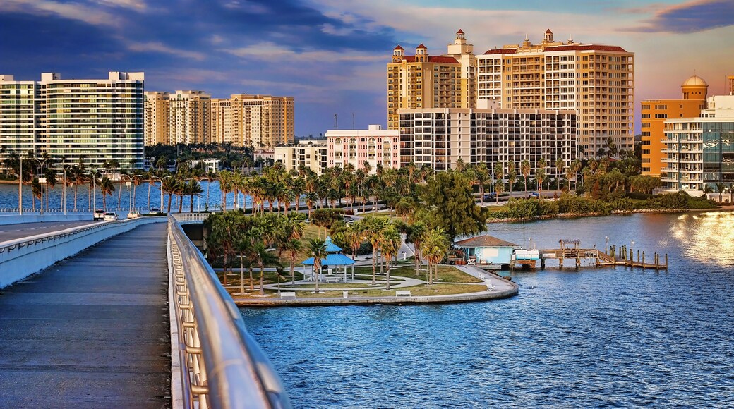 Downtown Sarasota from Ringling Bridge