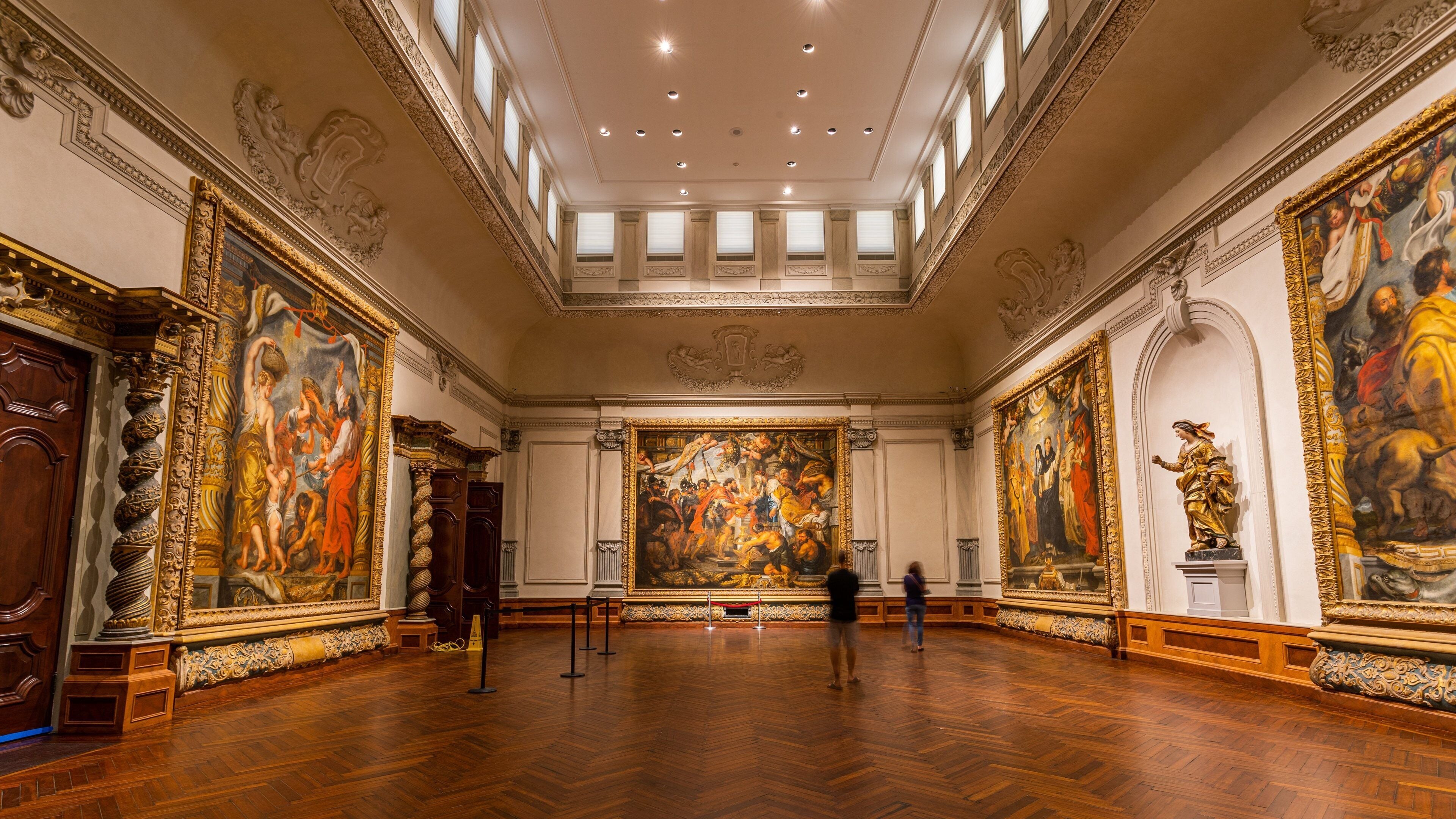 John and Mable Ringling Museum of Art featuring art and interior views