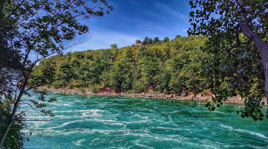 Down on the trail by the river there are many spots to get the beautiful color of the Niagara River. #BVStrove