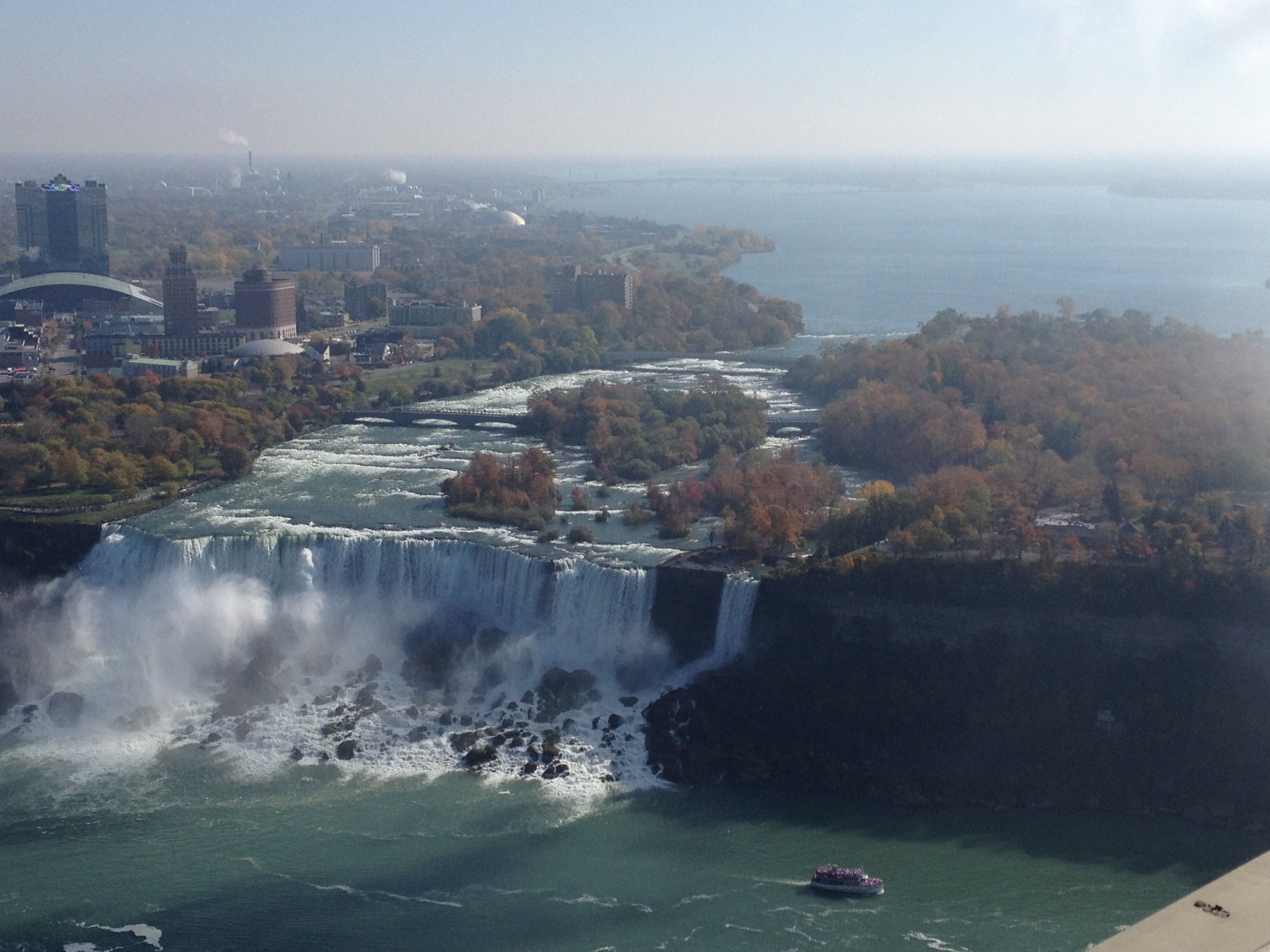 I love waterfalls, large and small, and Niagara Falls is certainly one of the largest!
“Slowly I turn, step by step, inch by inch...”